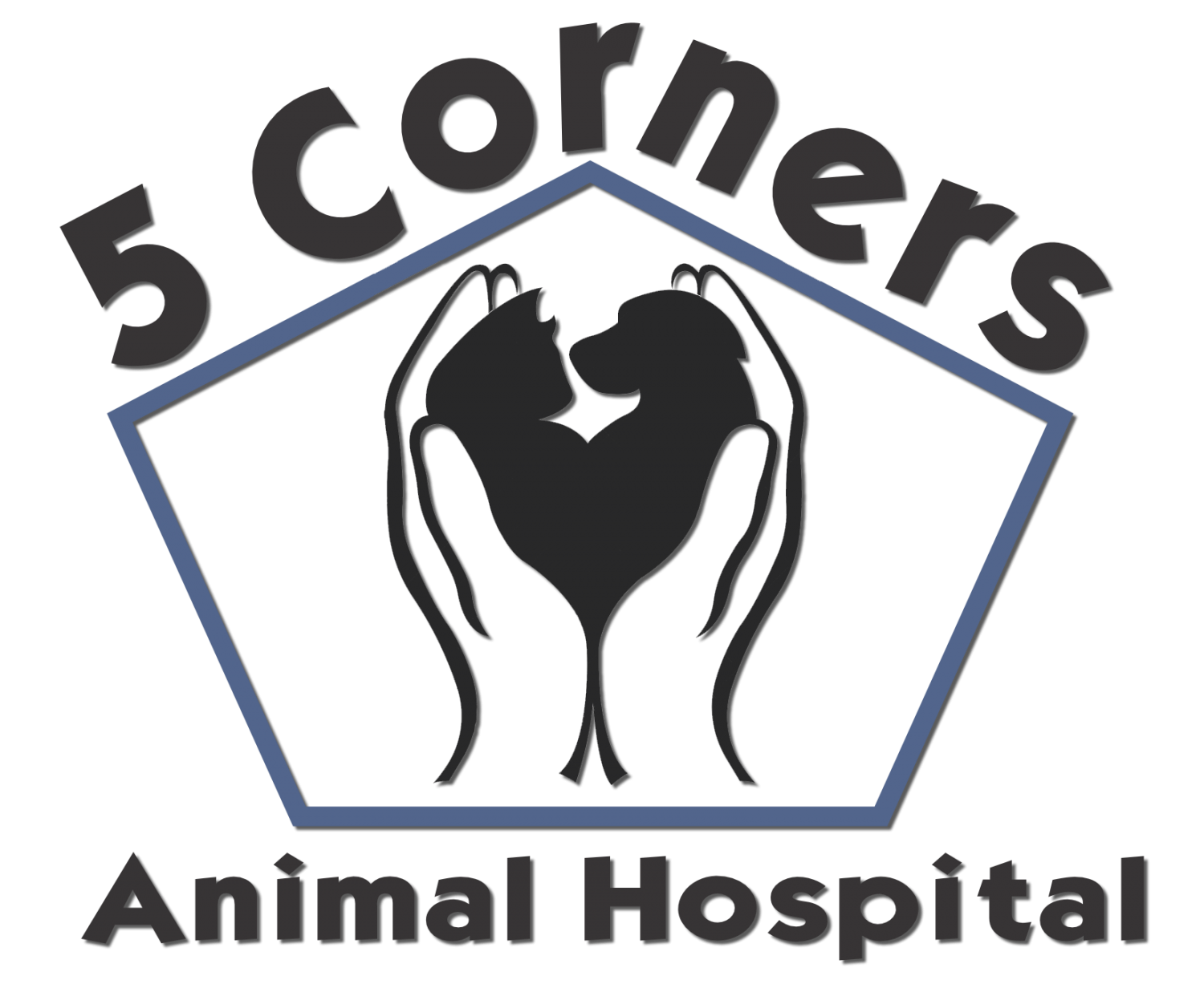 5 Corners Animal Hospital Logo