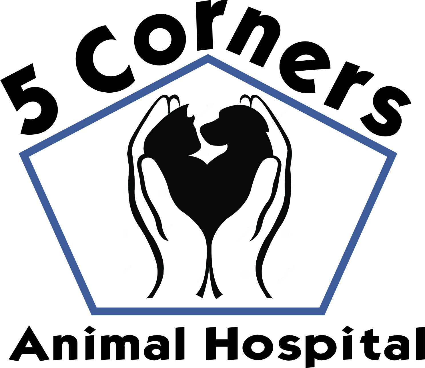 5 Corners Animal Hospital Logo